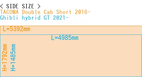#TACOMA Double Cab Short 2016- + Ghibli hybrid GT 2021-